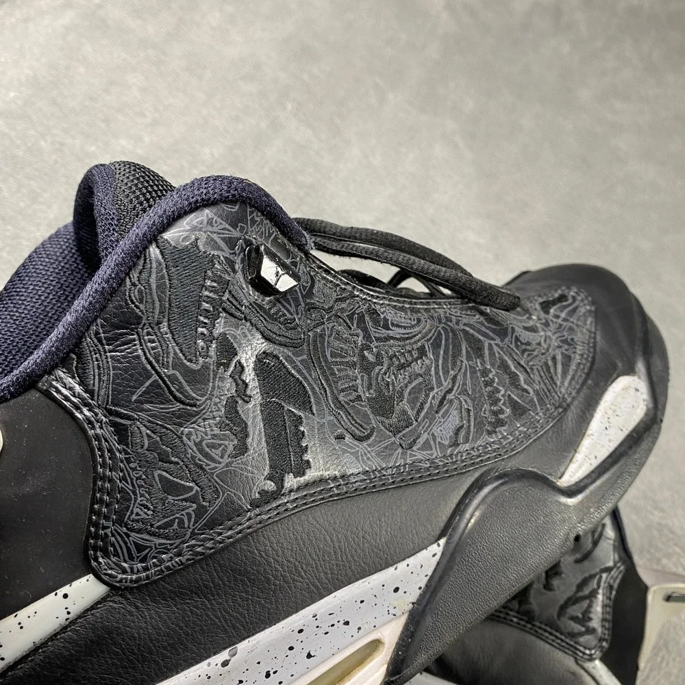 Jordan Dub Zero Sneakers Oreo Mens 12 Black Cement Laser‎ 2016 Shoes 311046-002
